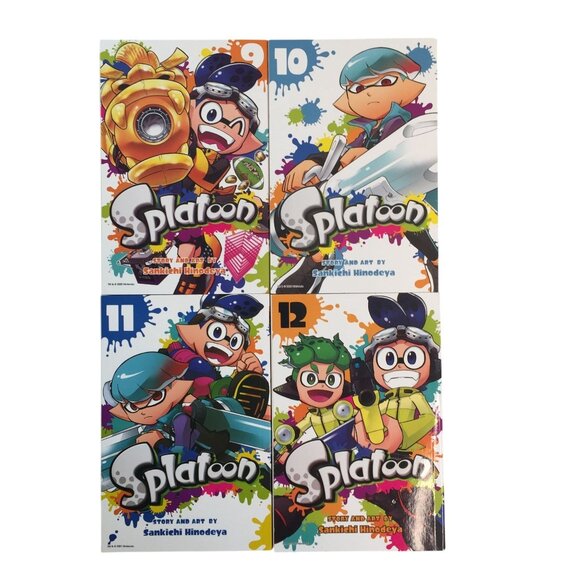 Splatoon Book Series #1-12 by Sankiehi Hinodeya Manga Comic English - Picture 8 of 9